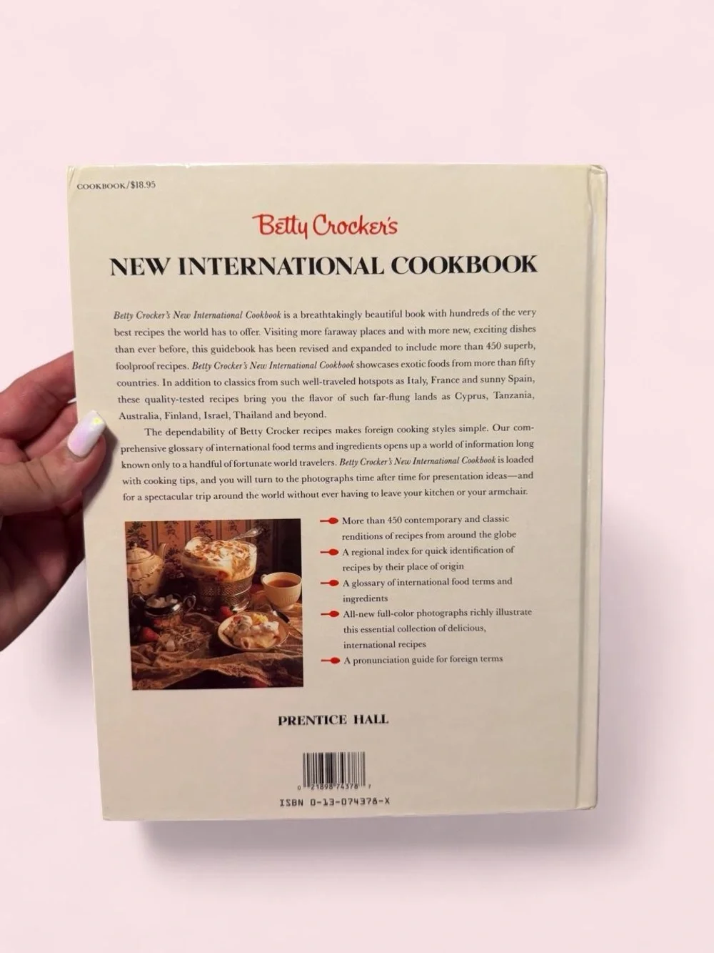 Vintage 1989 Betty Crocker New International Cookbook